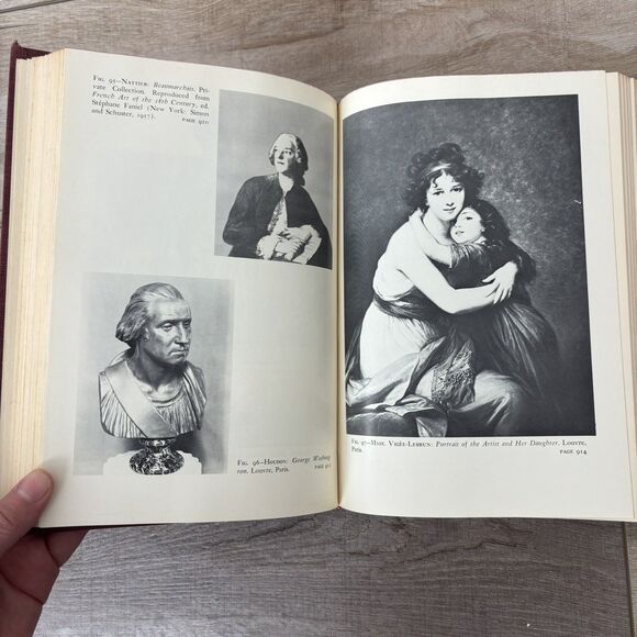 Vtg Rousseau & Revolution Hardcover Coffee Table Book History Civilization Decor - Picture 8 of 12